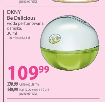 Woda perfumowana damska Be Delicious DKNY promocja w Hebe