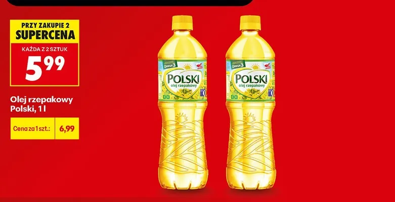 Olej rzepakowy Polski promocja w Biedronka
