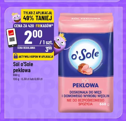 Sól o'Sole peklowa promocja w POLOmarket