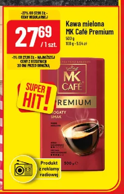 Kawa mielona MK Café Premium promocja w POLOmarket