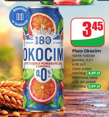 Piwo Okocim promocja w Dino