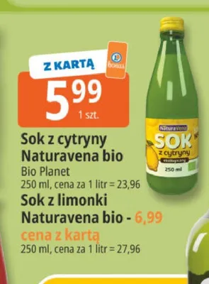 Sok Naturavena bio promocja w Leclerc