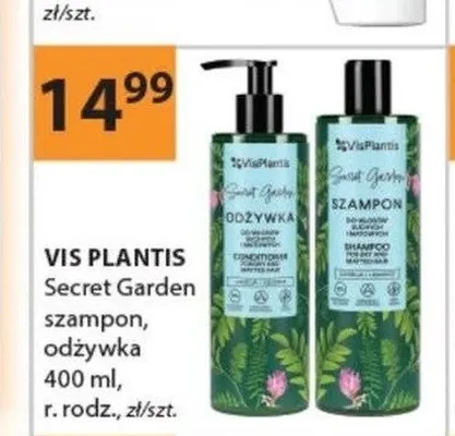 Odżywka do włosów Vis Plantis Secret Garden promocja w Drogerie Laboo