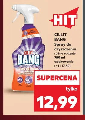 Spray do czyszczenia Cillit Bang promocja w Kaufland