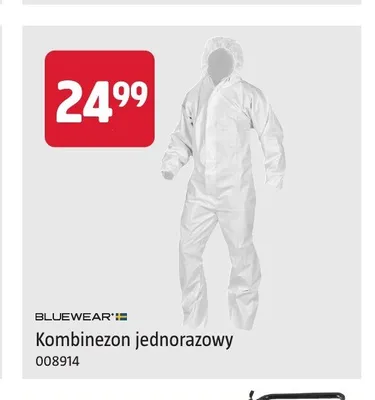 Kombinezon jednorazowy Bluewear promocja w Jula