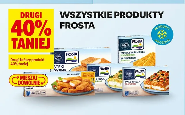 Produkty Frosta promocja w Biedronka