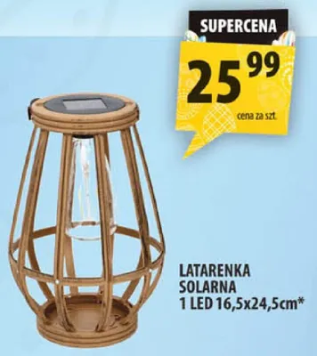 Latarenka solarna 1 led promocja w Arhelan