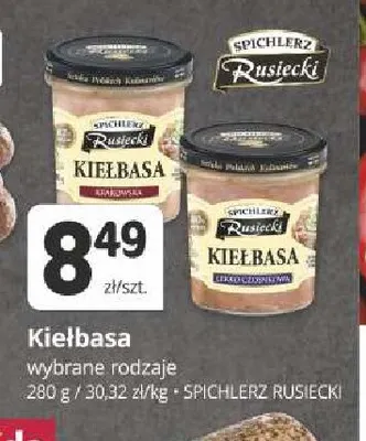 Kiełbasa Spichlerz Rusiecki promocja w Marketvita