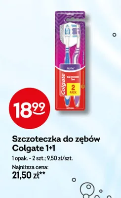 Szczoteczka do zębów Colgate Zig Zag 2-pak promocja w Żabka
