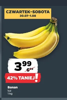 Banan luz promocja w Netto
