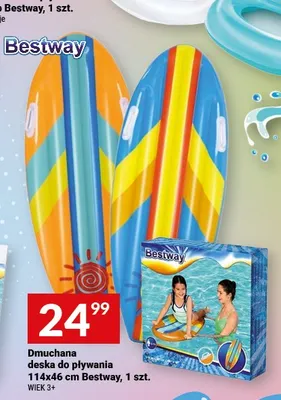 Dmuchana deska do pływania Bestway 114x46 cm promocja w Twój Market