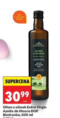 Oliwa z oliwek Extra Virgin Azeite de Moura DOP promocja w Biedronka