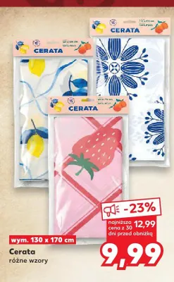 Cerata 130x170 cm promocja w Kaufland