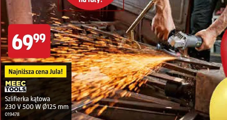 Szlifierka kątowa 230 V 500 W Ø125 mm promocja w Jula