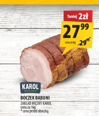 Boczek Babuni Karol promocja w Arhelan