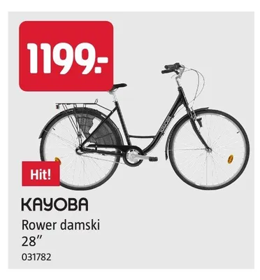 Rower damski Kayoba 28" promocja w Jula