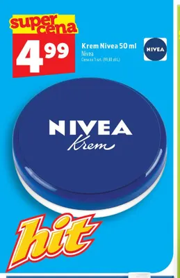 Krem Nivea promocja w TOPAZ