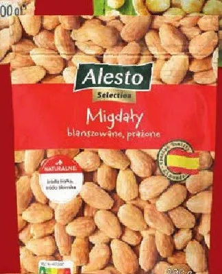 Migdały blanszowane prażone Alesto Selection promocja w Lidl