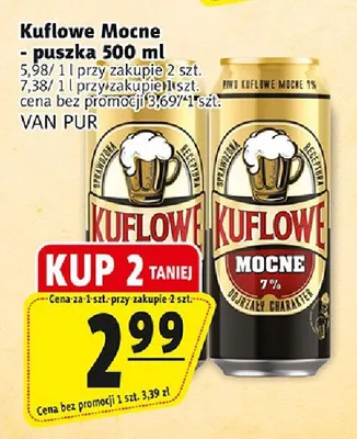 Piwo Kuflowe Mocne promocja w Prim Market