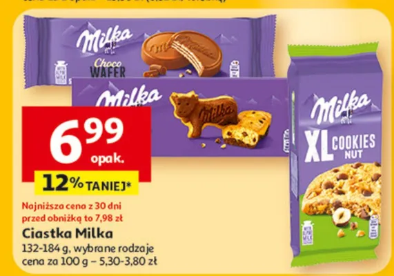 Ciastka Choco Wafer promocja w Auchan
