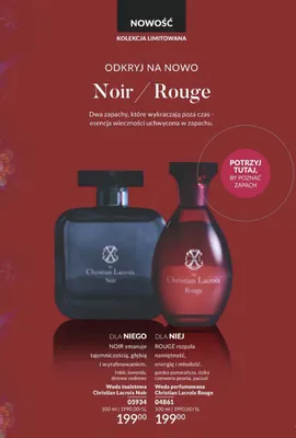 Woda perfumowana Rouge promocja w AVON