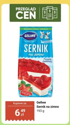 Sernik na zimno promocja w Dino