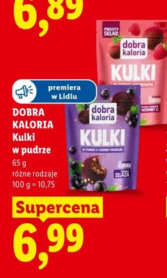 Kulki w pudrze Dobra Kaloria promocja w Lidl