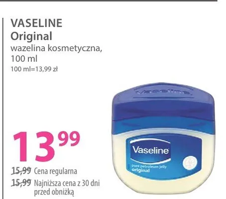 Original wazelina kosmetyczna promocja w Hebe
