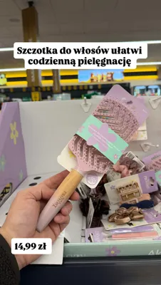 Szczotka do włosów promocja w Biedronka