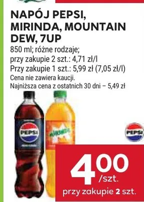 Napój Pepsi promocja w Stokrotka
