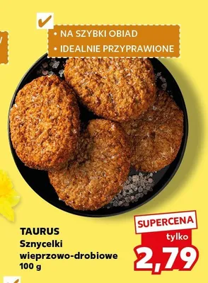 Sznycelki wieprzowo-drobiowe promocja w Kaufland