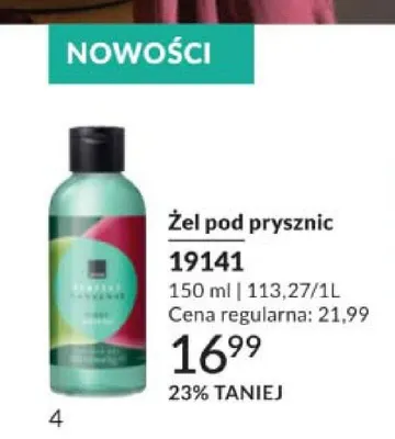 Żel pod prysznic Perfecta Senses Figa i Matcha promocja w AVON