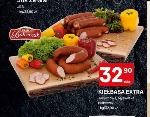 Kiełbasa extra myśliwska Balcerzak promocja w Chorten