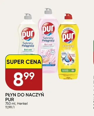 Płyn do naczyń Pur Sekrety Pielęgnacji Balsam Cashmere Effect promocja w Chata Polska