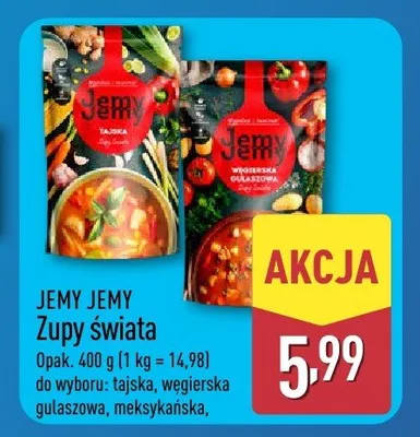 Zupy świata do wyboru: tajska promocja w Aldi