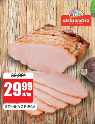 Szynka z pieca Aleksandria promocja w Bingo
