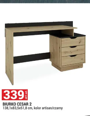 Biurko Cesar 2 promocja w Merkury Market