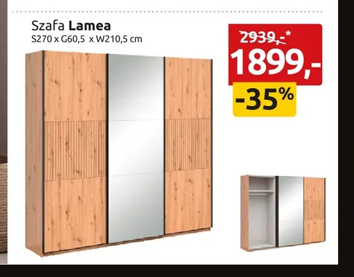 Szafa Lamea promocja w Black Red White