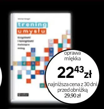 Książka Trening umysłu promocja w Empik