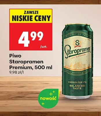 Piwo Premium promocja w Biedronka