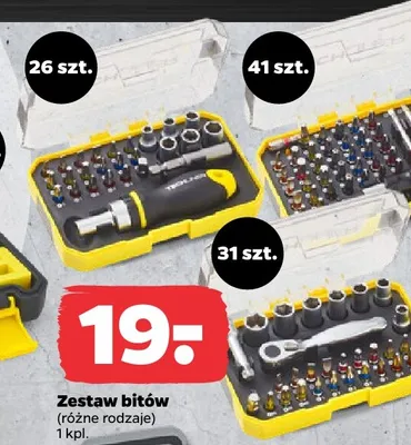 Zestaw bitów Techliner promocja w Netto