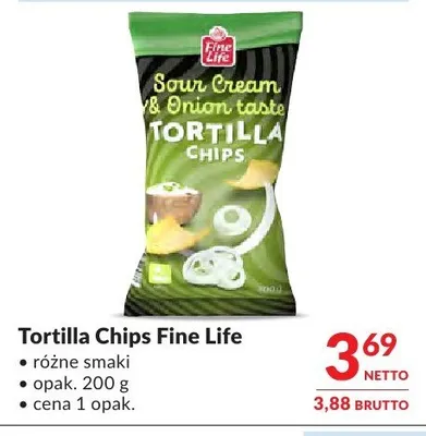 Tortilla Chips Fine Life promocja w Makro