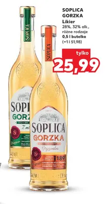 Likier Soplica Gorzka z miętą promocja w Kaufland