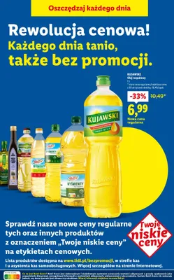 Olej promocja w Lidl