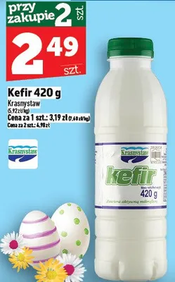 Kefir 420 g promocja w TOPAZ
