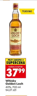Whisky Golden Loch promocja w Biedronka