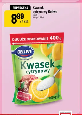 Kwasek cytrynowy Gellwe promocja w POLOmarket