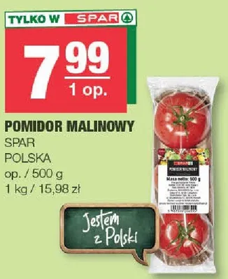 Pomidor malinowy SPAR Polska promocja w SPAR