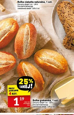 Bułka grahamka Białecki promocja w Twój Market