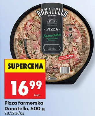 Pizza farmerska promocja w Biedronka
